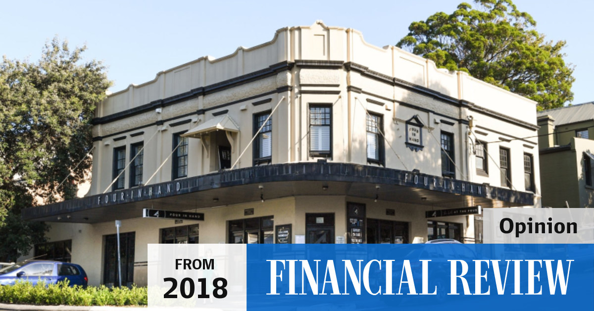 The Four in Hand Hotel Sydney's Paddington saved the wrong pub